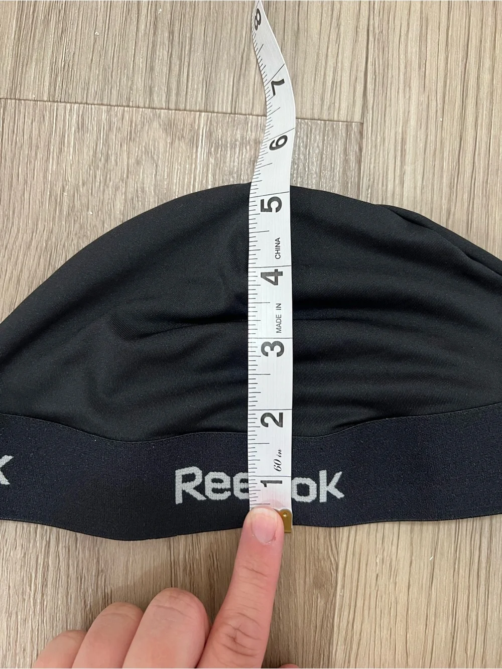 Reebok Black Performance Skull Cap Beanie One Size